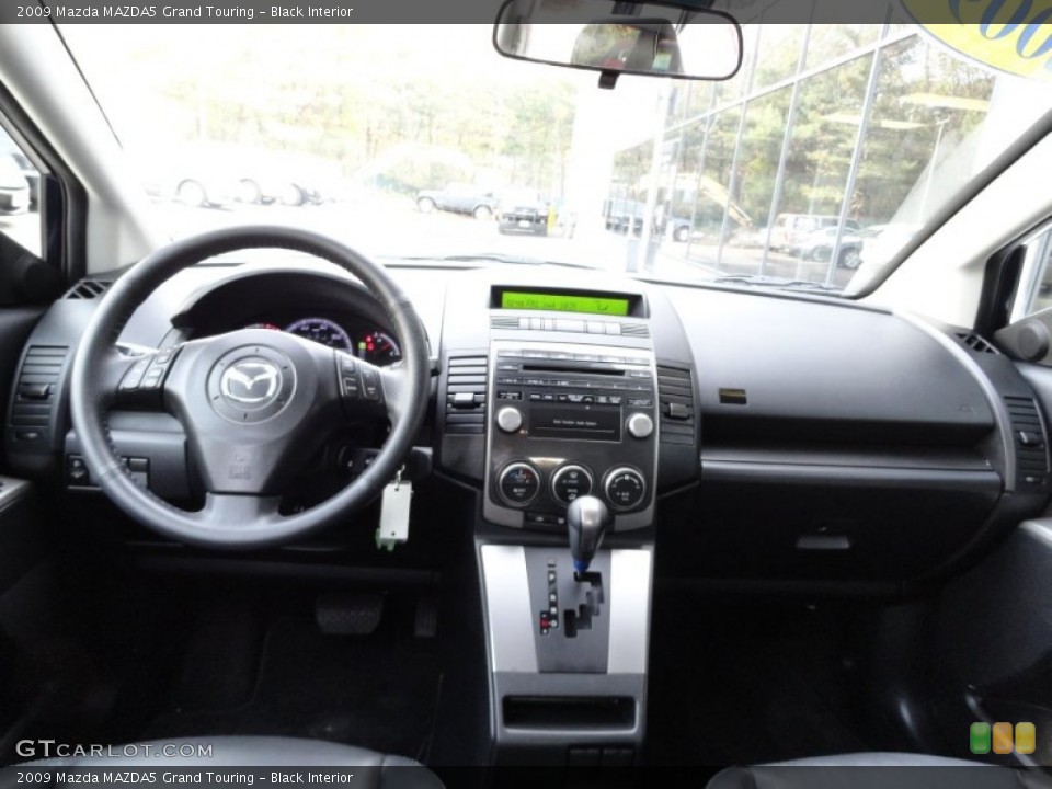 Black Interior Dashboard for the 2009 Mazda MAZDA5 Grand Touring #56053610