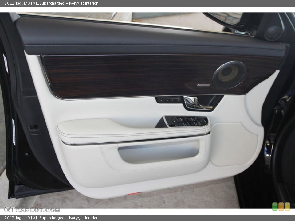 Ivory/Jet Interior Door Panel for the 2012 Jaguar XJ XJL Supercharged #56055096