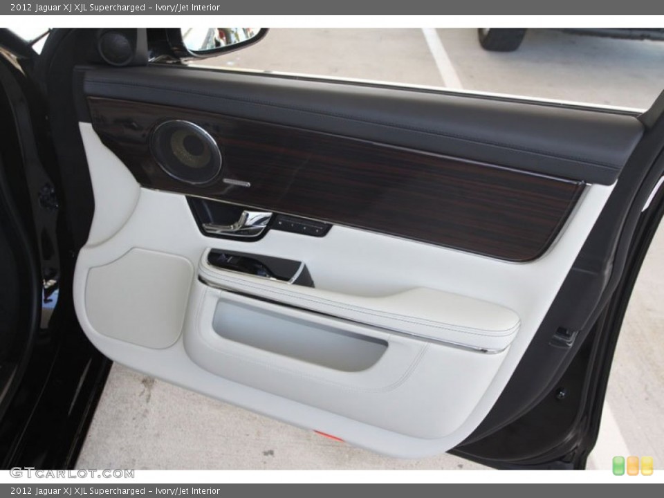 Ivory/Jet Interior Door Panel for the 2012 Jaguar XJ XJL Supercharged #56055122