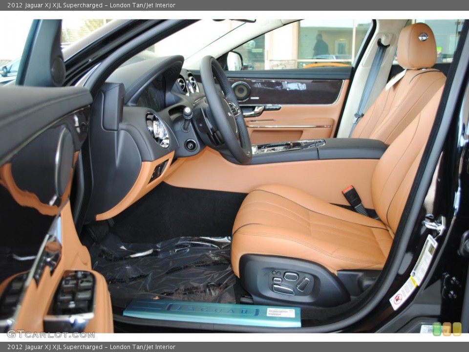 London Tan/Jet Interior Photo for the 2012 Jaguar XJ XJL Supercharged #56055320