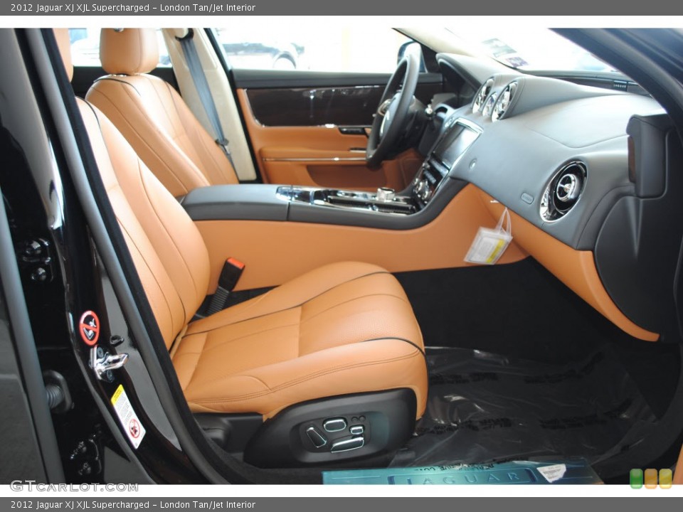 London Tan/Jet Interior Photo for the 2012 Jaguar XJ XJL Supercharged #56055362
