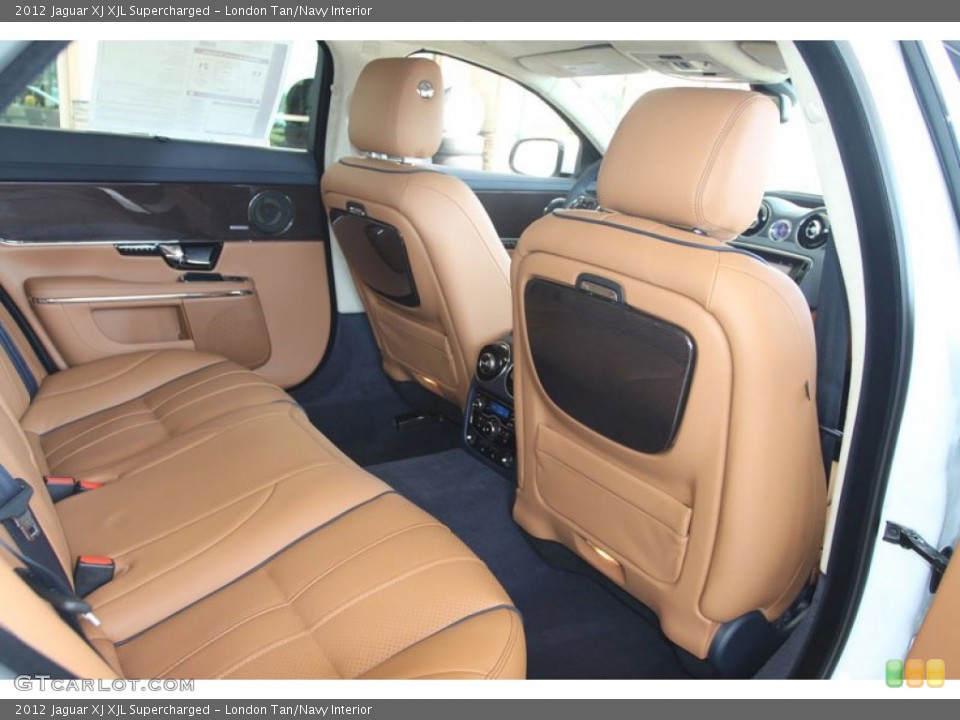 London Tan/Navy Interior Photo for the 2012 Jaguar XJ XJL Supercharged #56055554