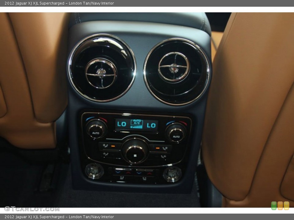 London Tan/Navy Interior Controls for the 2012 Jaguar XJ XJL Supercharged #56055596