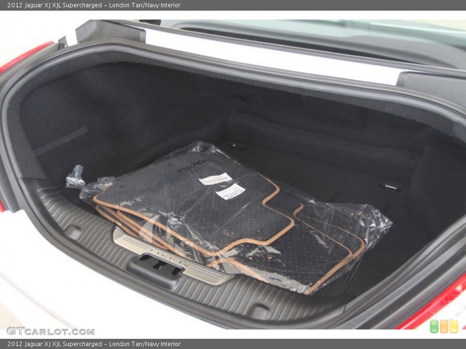 London Tan/Navy Interior Trunk for the 2012 Jaguar XJ XJL Supercharged #56055623