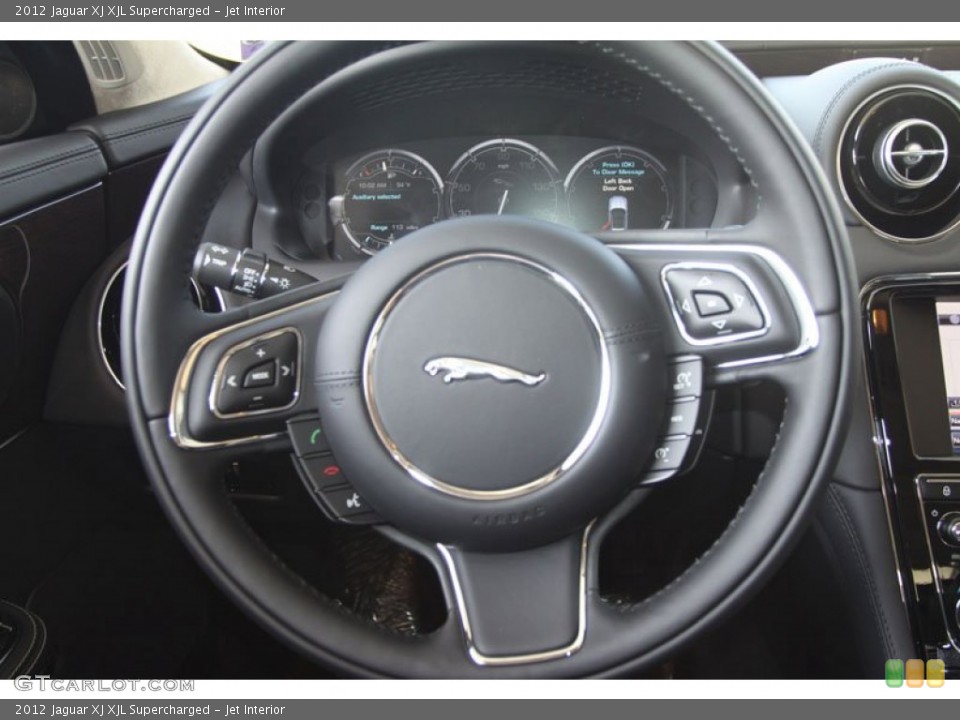 Jet Interior Steering Wheel for the 2012 Jaguar XJ XJL Supercharged #56055818