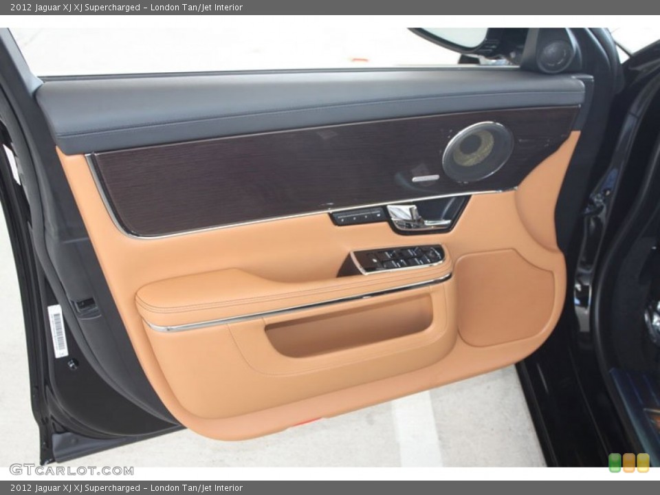 London Tan/Jet Interior Door Panel for the 2012 Jaguar XJ XJ Supercharged #56056004