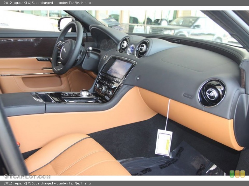 London Tan/Jet Interior Photo for the 2012 Jaguar XJ XJ Supercharged #56056022