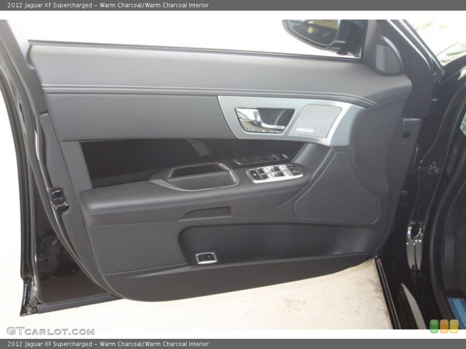 Warm Charcoal/Warm Charcoal Interior Door Panel for the 2012 Jaguar XF Supercharged #56056217