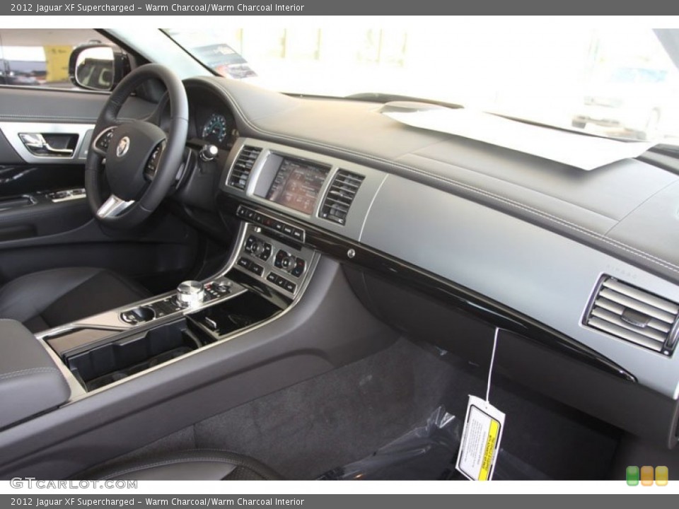 Warm Charcoal/Warm Charcoal Interior Dashboard for the 2012 Jaguar XF Supercharged #56056277