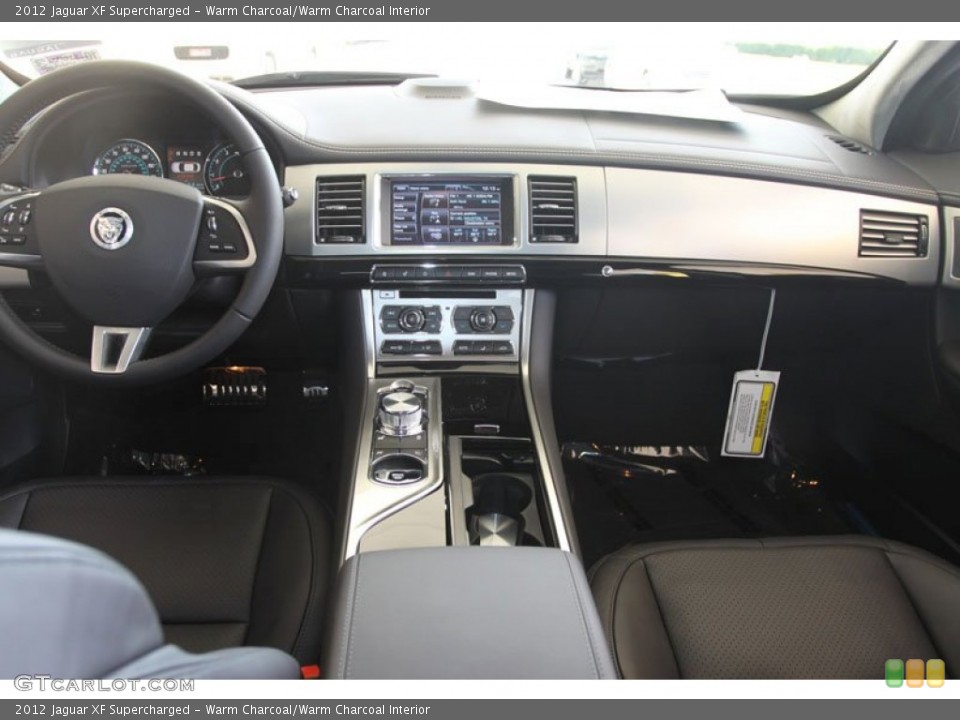 Warm Charcoal/Warm Charcoal Interior Dashboard for the 2012 Jaguar XF Supercharged #56056293