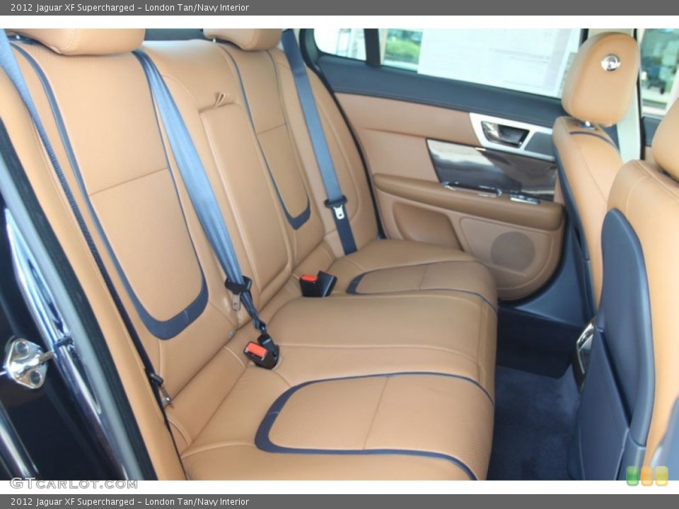 London Tan/Navy Interior Photo for the 2012 Jaguar XF Supercharged #56056397