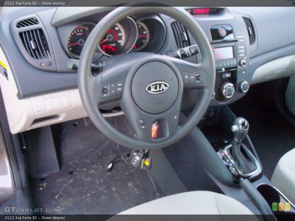 Stone Interior Dashboard for the 2012 Kia Forte EX #56056472