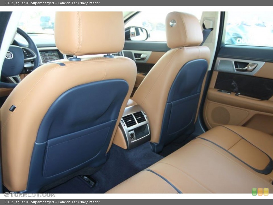 London Tan/Navy Interior Photo for the 2012 Jaguar XF Supercharged #56056508