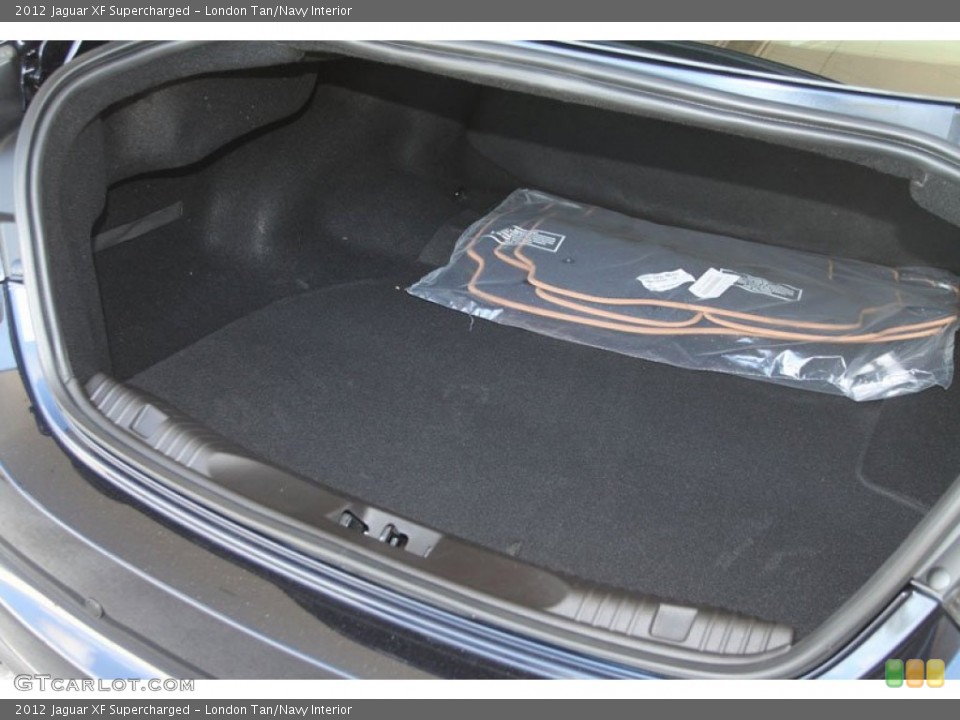 London Tan/Navy Interior Trunk for the 2012 Jaguar XF Supercharged #56056544