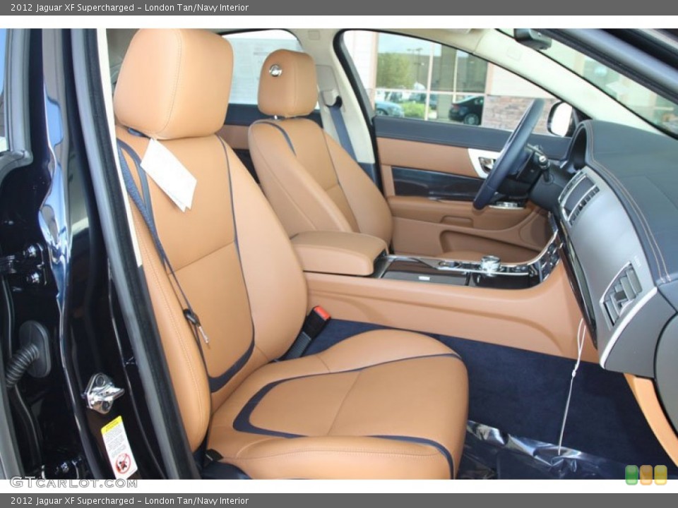 London Tan/Navy Interior Photo for the 2012 Jaguar XF Supercharged #56056587