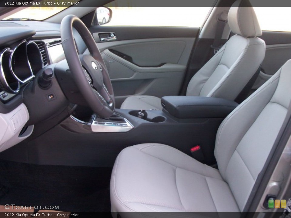 Gray Interior Photo for the 2012 Kia Optima EX Turbo #56056958