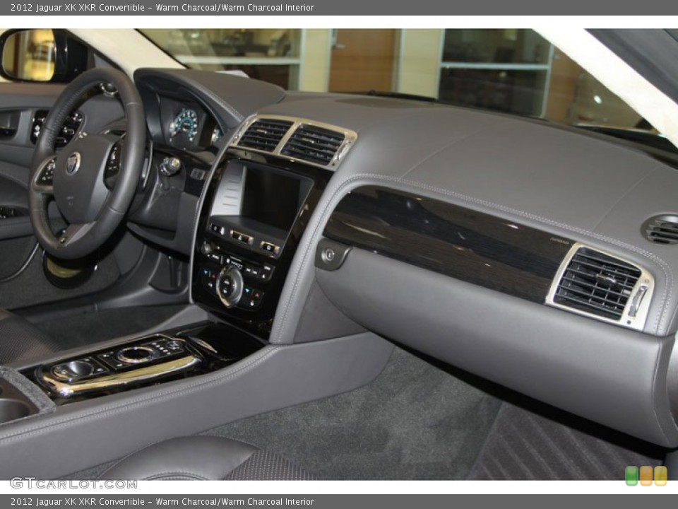Warm Charcoal/Warm Charcoal Interior Dashboard for the 2012 Jaguar XK XKR Convertible #56057006