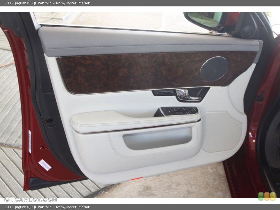 Ivory/Oyster Interior Door Panel for the 2012 Jaguar XJ XJL Portfolio #56057156