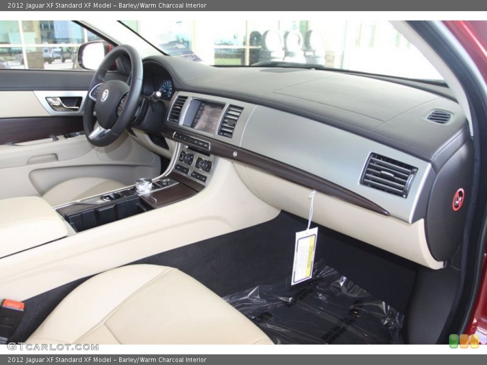 Barley/Warm Charcoal Interior Dashboard for the 2012 Jaguar XF  #56058056