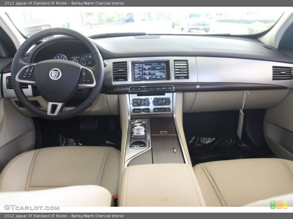 Barley/Warm Charcoal Interior Dashboard for the 2012 Jaguar XF  #56058076