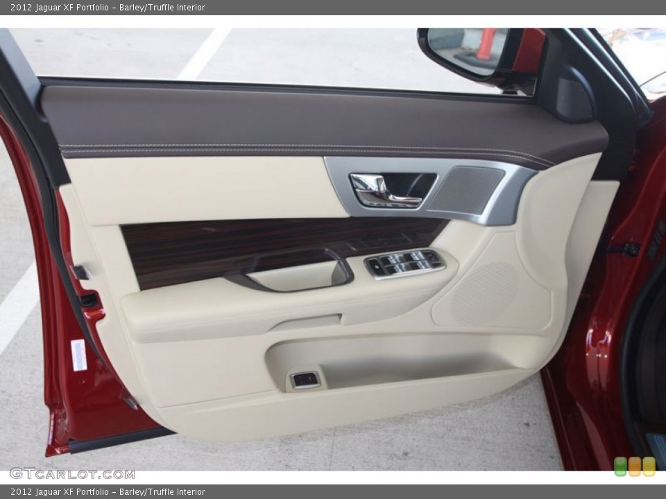 Barley/Truffle Interior Door Panel for the 2012 Jaguar XF Portfolio #56058290