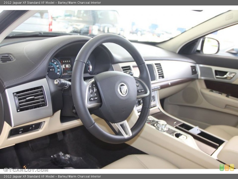 Barley/Warm Charcoal Interior Dashboard for the 2012 Jaguar XF  #56058443