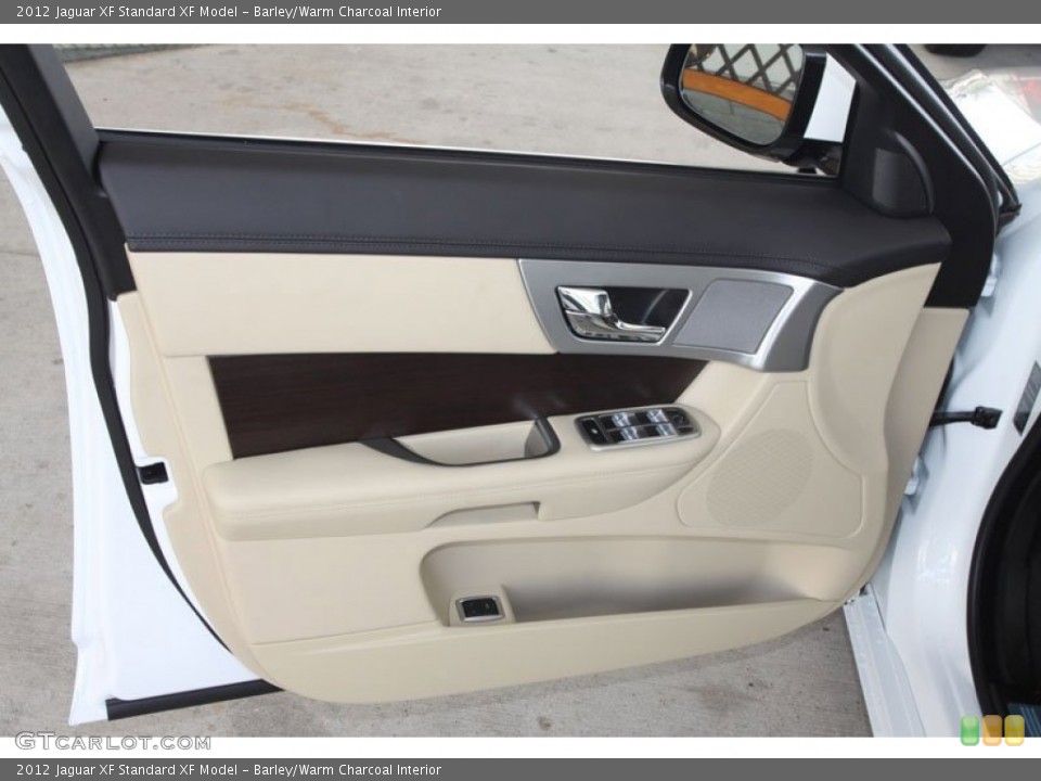 Barley/Warm Charcoal Interior Door Panel for the 2012 Jaguar XF  #56058545