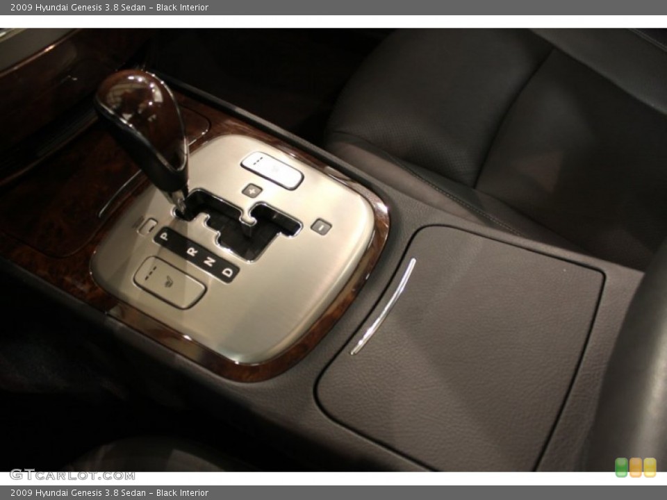 Black Interior Transmission for the 2009 Hyundai Genesis 3.8 Sedan #56058584