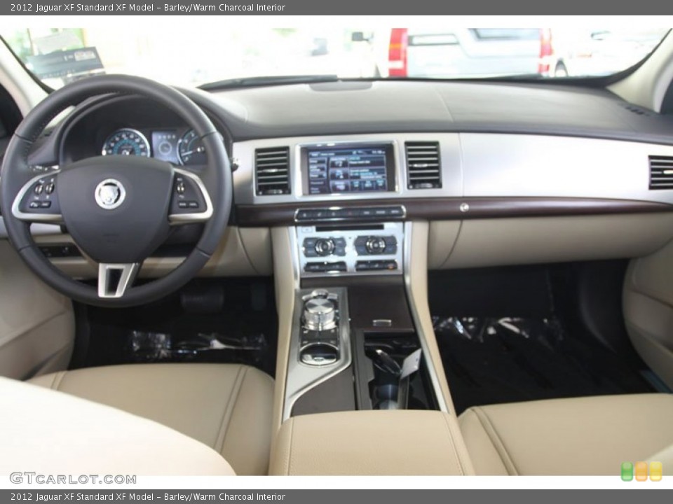 Barley/Warm Charcoal Interior Dashboard for the 2012 Jaguar XF  #56058605