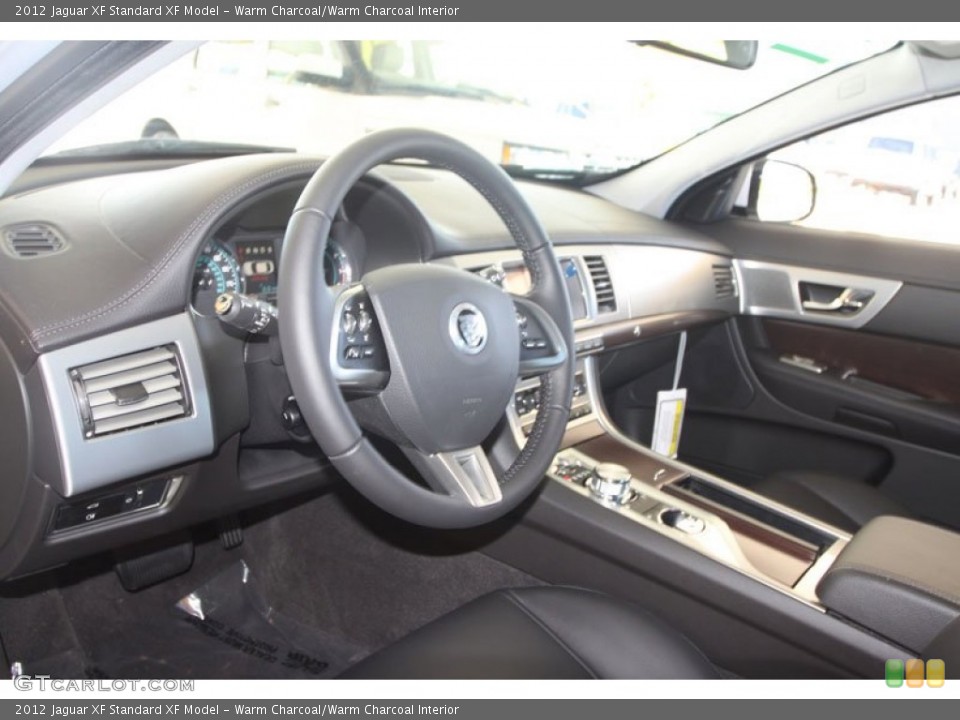 Warm Charcoal/Warm Charcoal Interior Photo for the 2012 Jaguar XF  #56058647