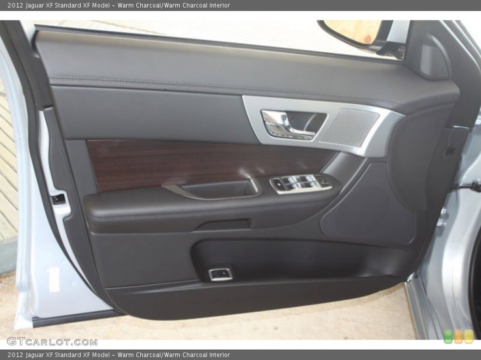 Warm Charcoal/Warm Charcoal Interior Door Panel for the 2012 Jaguar XF  #56058716