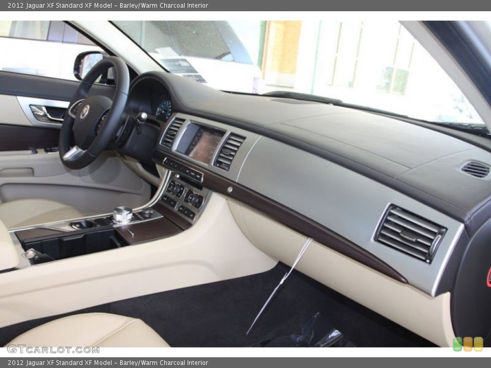 Barley/Warm Charcoal Interior Dashboard for the 2012 Jaguar XF  #56058996