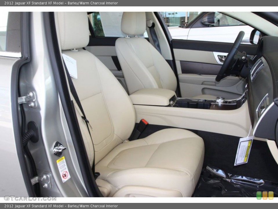 Barley/Warm Charcoal Interior Photo for the 2012 Jaguar XF  #56059007