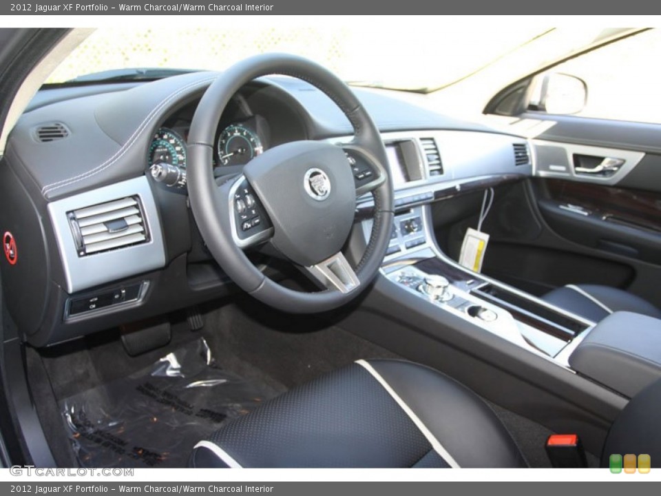 Warm Charcoal/Warm Charcoal Interior Photo for the 2012 Jaguar XF Portfolio #56059391