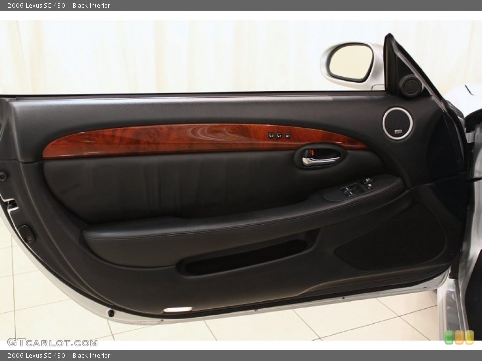 Black Interior Door Panel for the 2006 Lexus SC 430 #56059994