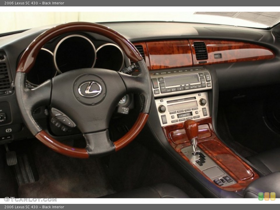 Black Interior Dashboard for the 2006 Lexus SC 430 #56060018