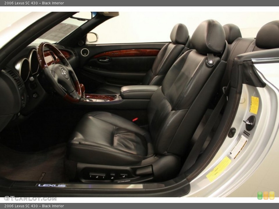 Black Interior Photo for the 2006 Lexus SC 430 #56060045