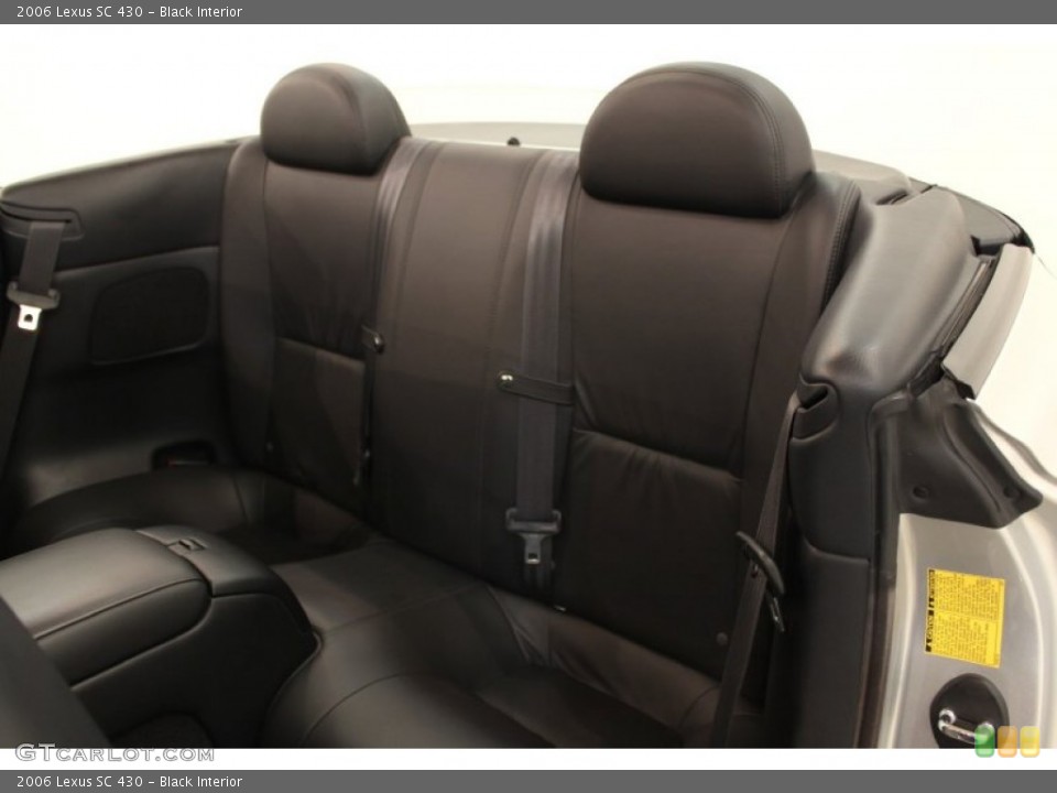 Black 2006 Lexus SC Interiors