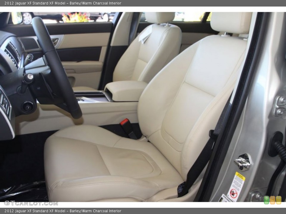 Barley/Warm Charcoal Interior Photo for the 2012 Jaguar XF  #56060333