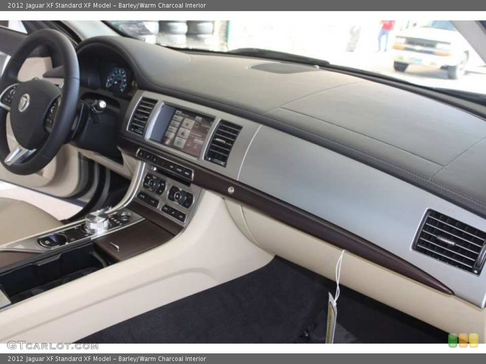 Barley/Warm Charcoal Interior Dashboard for the 2012 Jaguar XF  #56060432