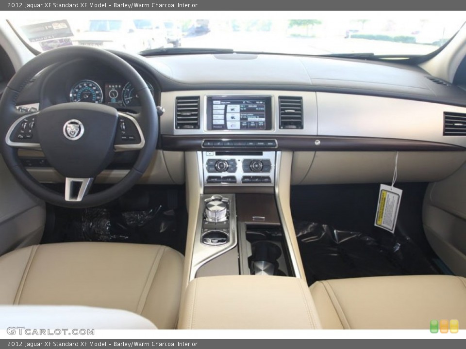 Barley/Warm Charcoal Interior Dashboard for the 2012 Jaguar XF  #56060468