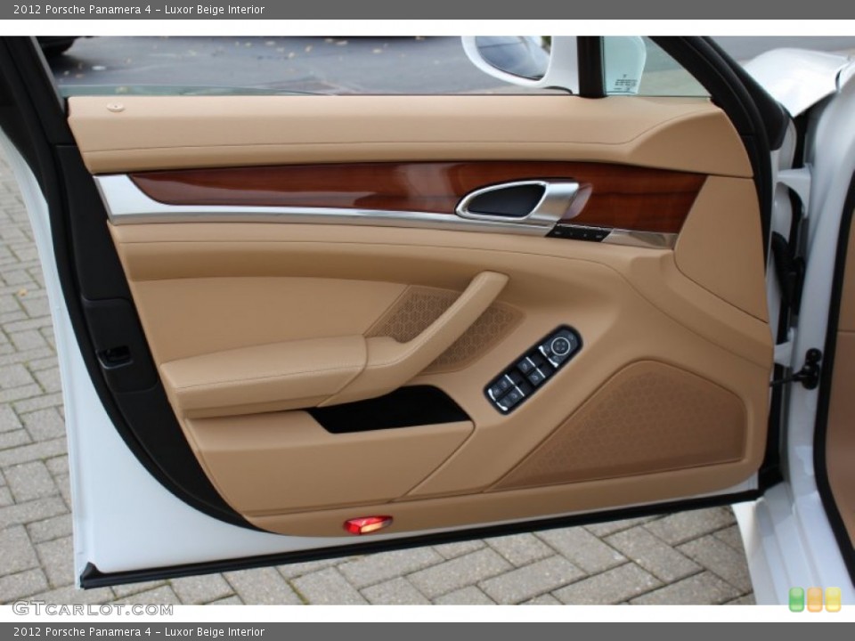 Luxor Beige Interior Door Panel for the 2012 Porsche Panamera 4 #56060498