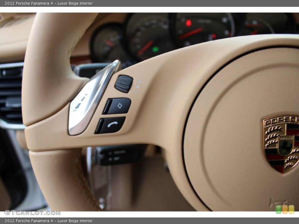 Luxor Beige Interior Transmission for the 2012 Porsche Panamera 4 #56060558