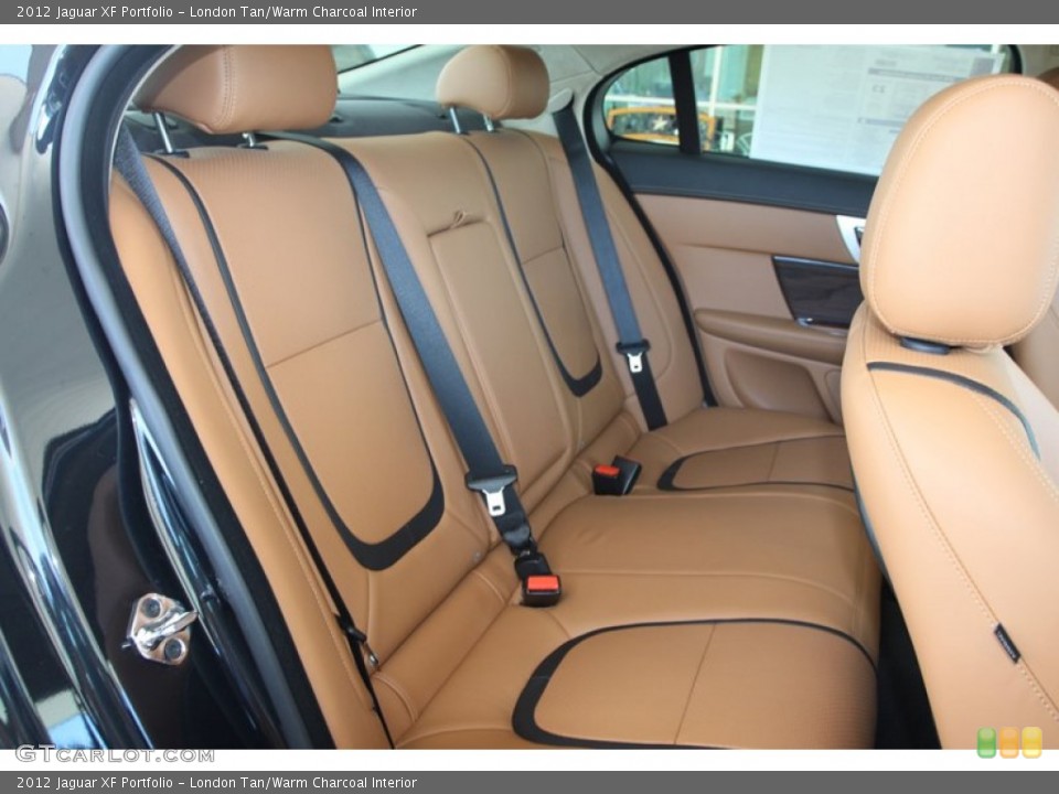 London Tan/Warm Charcoal Interior Photo for the 2012 Jaguar XF Portfolio #56060573