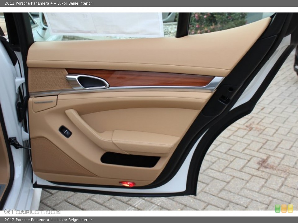 Luxor Beige Interior Door Panel for the 2012 Porsche Panamera 4 #56060633