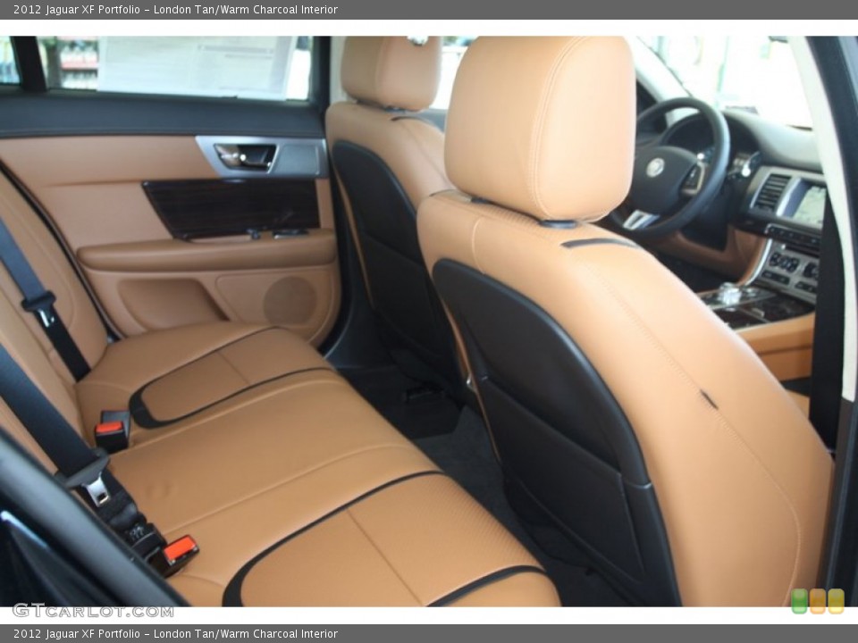London Tan/Warm Charcoal Interior Photo for the 2012 Jaguar XF Portfolio #56060657
