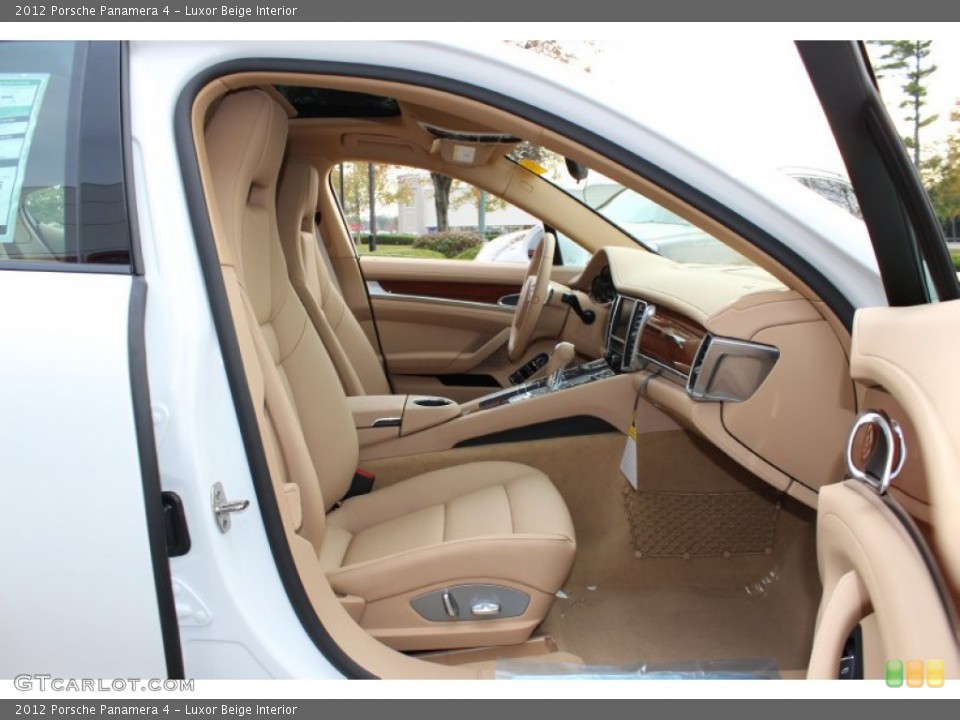 Luxor Beige Interior Photo for the 2012 Porsche Panamera 4 #56060663