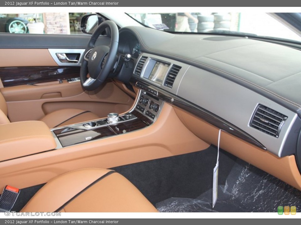 London Tan/Warm Charcoal Interior Photo for the 2012 Jaguar XF Portfolio #56060675