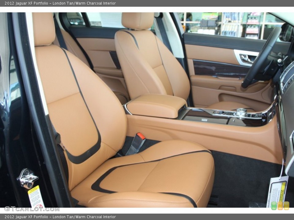London Tan/Warm Charcoal Interior Photo for the 2012 Jaguar XF Portfolio #56060684