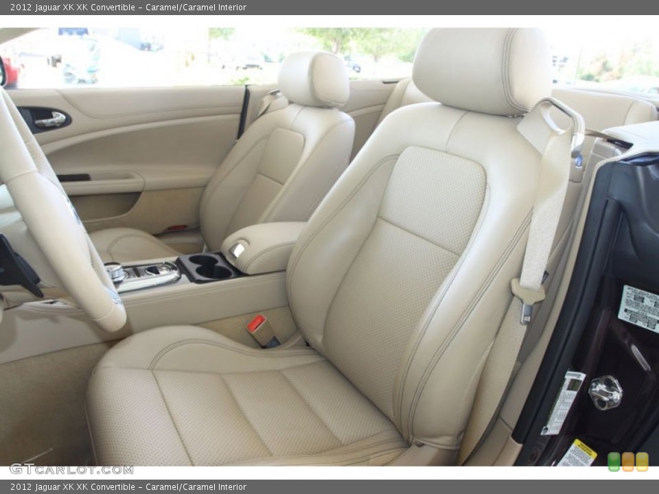 Caramel/Caramel Interior Photo for the 2012 Jaguar XK XK Convertible #56060771